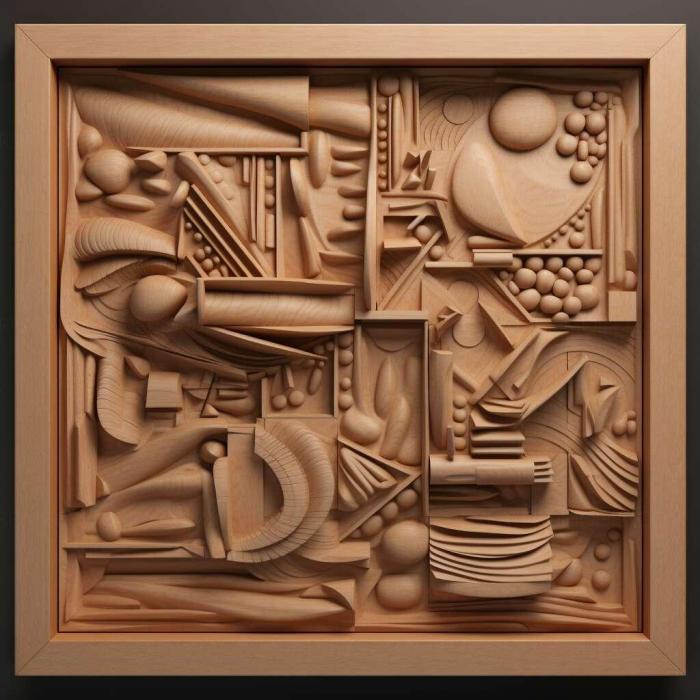 نموذج ثلاثي الأبعاد لآلة CNC 3D Art 